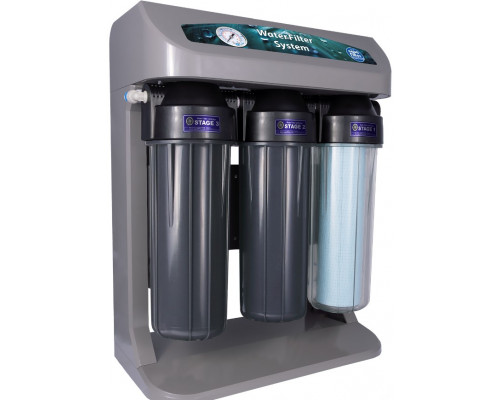 Aquafilter ELITE7G-G 7-ми ступенева система зворотного осмосу з манометром і іонізатором