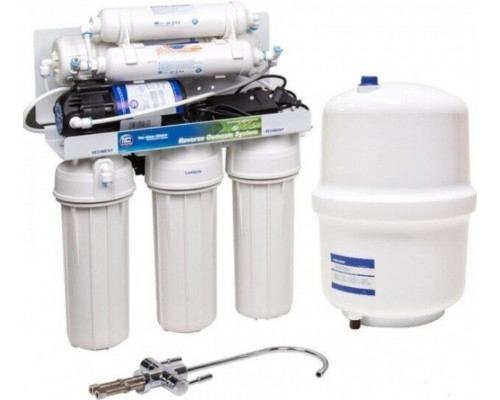 Aquafilter 6-ти ст. система зворотного осмосу RP-RO6-75 з помпою і мінералізатором
