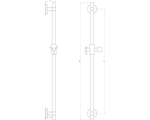 Душова стійка Globus Lux BT-1106C в блістері