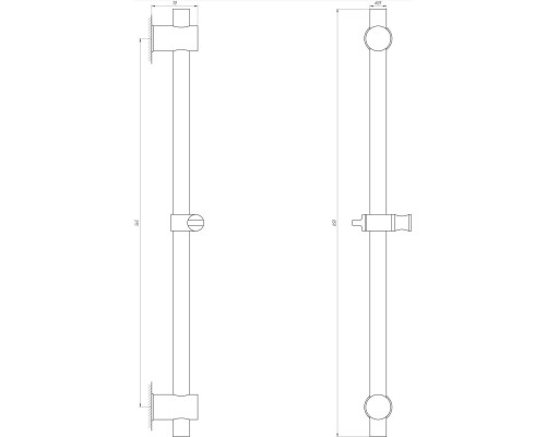 Душова стійка Globus Lux SUS-1107