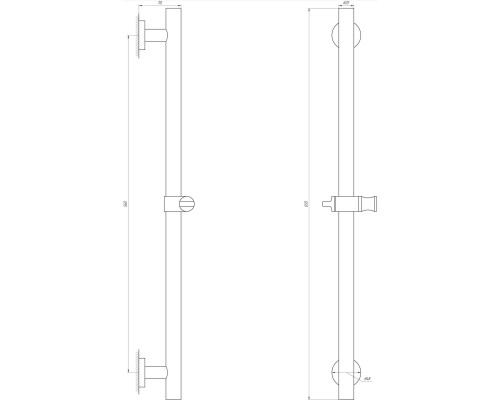 Душова стійка Globus Lux SUS-1106