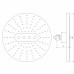 Душова лійка Globus Lux SD07A