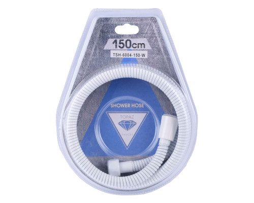 Шланг душовий TOPAZ TSH-6004-150-W 150см