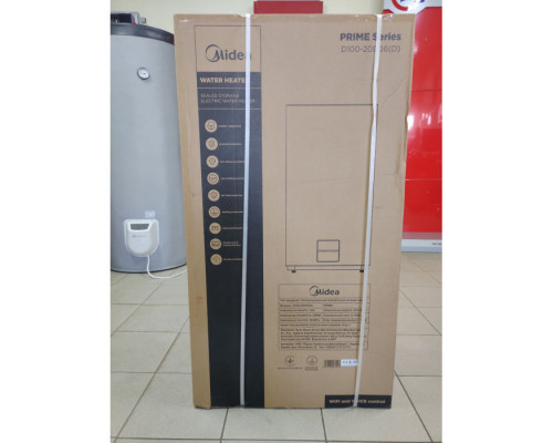 Водонагрівач Midea PRIME Wi-Fi D100-20ED6 (D) Сухий ТЕН 100 літрів Вертикальний Горизонтальний