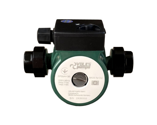 Насос циркуляційний VOLKS pumpe  ZP25/4 130мм + гайки