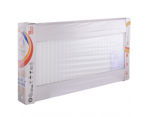 Радіатор сталевий панельний OPTIMUM 22 бок 500x400