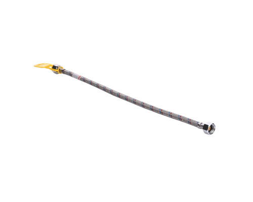 Шланг нержавіюча сталь ECO FIX 1/2″х1/2″ ВВ  1,2 м  EPDM