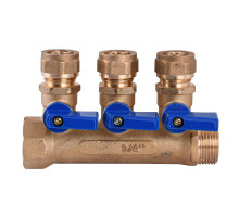 Колектор CRISTAL 3/4х16 ″3-ою з перекриванням (NM-1018)