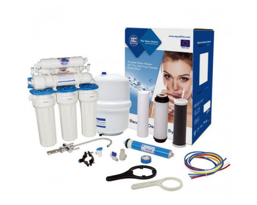 Aquafilter 6-ти ступінчаста система зворотного осмосу RX-RO6-75 з мінералізатором AIMRO
