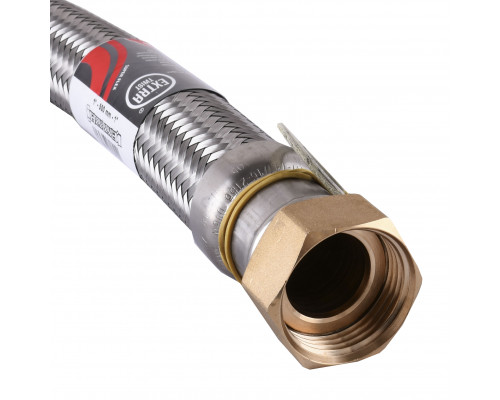 Шланг антивібраційний прямий TUCAI EXTRA TWIST 1″ 0,8м RIVER MG-1-800 204745