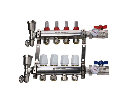 Колекторна система ISOLTUBEX INOX AISI-304  CO4 (1″ х  4)