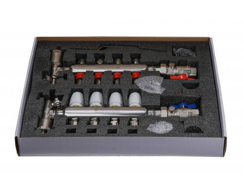 Колекторна система ISOLTUBEX INOX AISI-304  CO4 (1″ х  4)