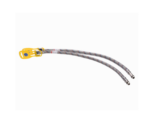 Шланг нержавіюча сталь ECO FIX М10х1/2″ 1,2 м ПАРА EPDM