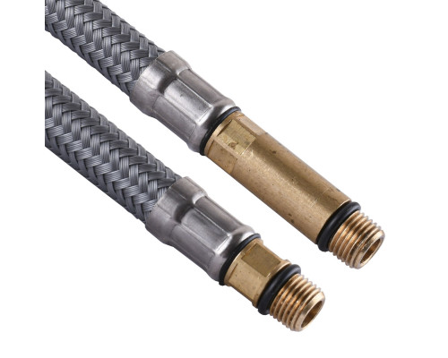 Шланг для змішувача TUCAI М10х3/8″ 0,6м АНТИКОРОЗІЯ TAQ GRIF AСB 207415 ПАРА