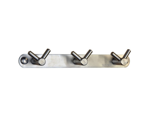 Планка з гачками Globus Lux SS8435-3  -SUS304