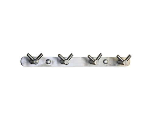 Планка з  гачками Globus Lux SS8435-4  SUS304