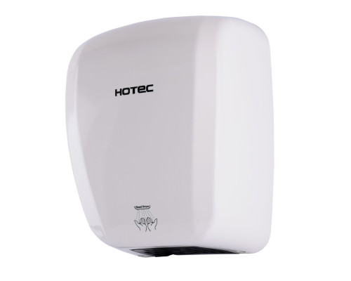 Сушарка для рук HOTEC 11.231 ABS White сенсорна, корпус пластик білий (220В ,1800Вт)