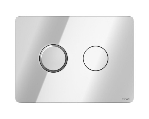Кнопка змиву Cersanit ACCENTO CIRCLE PNEUMATIC глянцевий хром