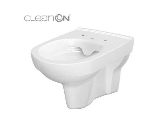 CET Cersanit 794 CITY NEW CLEAN ON підвісний з кришкою дюропласт ліфт SLIM