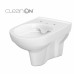 CET Cersanit 794 CITY NEW CLEAN ON підвісний з кришкою дюропласт ліфт SLIM
