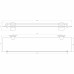 Полиця скляна Perfect Sanitary Appliances RM 1702