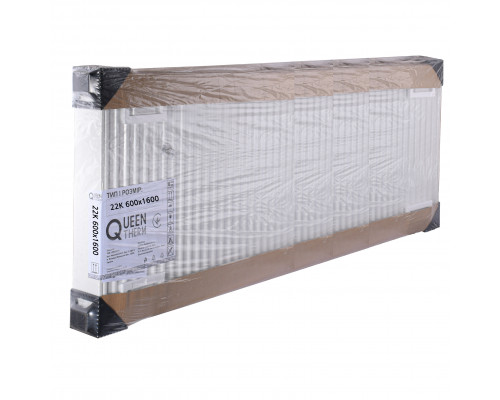 Радіатор сталевий панельний QUEEN THERM 22 бок 600х1600