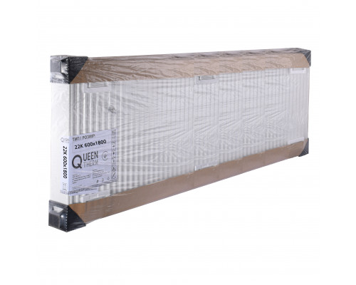 Радіатор сталевий панельний QUEEN THERM 22 бок 600х1800
