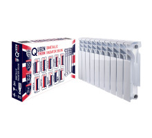 Радіатор біметалевий секційний QUEEN THERM 350/96 (кратно 10)