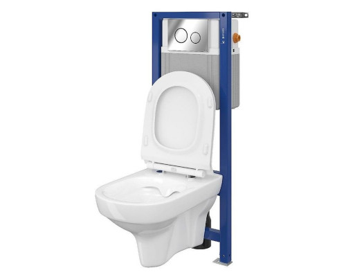 CET B382 ІНСТ СИС-МА AQUA 22 MECH  CITY  CLEAN ON  дюр. SLIM ліфт кнопка  GALAXY  хром блиск