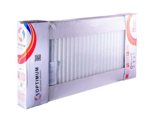 Радіатор сталевий панельний OPTIMUM 22 низ/справа 500x700 (без INNER)