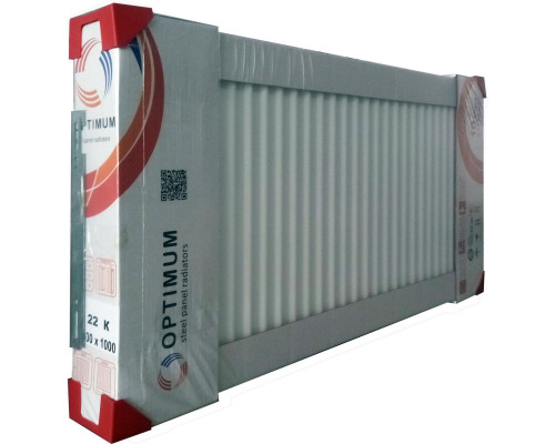 Радіатор сталевий панельний OPTIMUM 22 низ/справа 600x500 (без INNER)