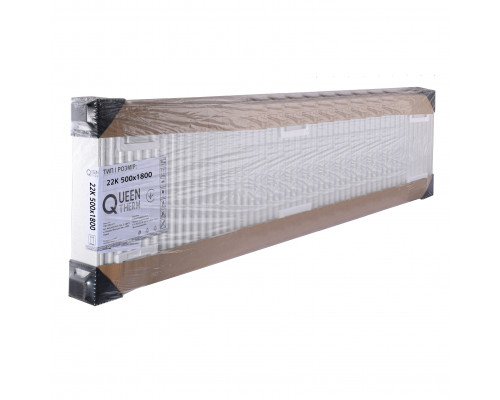 Радіатор сталевий панельний QUEEN THERM 22 бок 500х1800