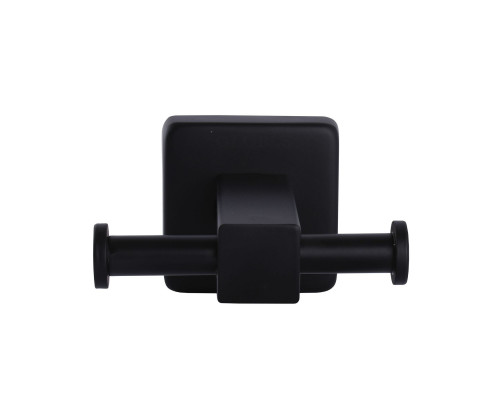 Гачок подвійний Globus Lux BQ9412 чорний матовий SUS304