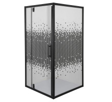 Душова кабіна BRAVO MORAVA 90B N Mosaic без піддона