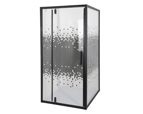 Душова кабіна BRAVO MORAVA 90B N Mosaic без піддона