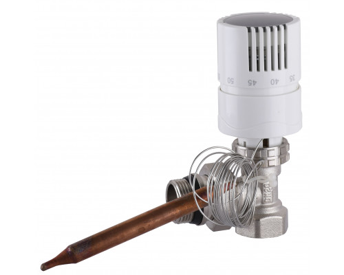 Вузол пiдмiшування з термоголовкою ECO 01A-5 3/4″х3/4″ кутовий