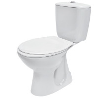 Компакт Cersanit 768 PRESIDENT Р011 3/6 з кришкою поліпропілен з металевим кріпленням
