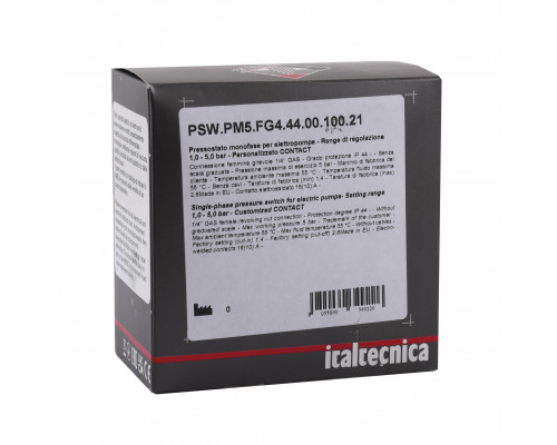 Реле тиску Italtecnica  PM-5 G