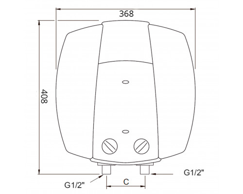 Водонагрівач Bosch Tronic 2000 TR 2000 15 B / 15л 1500W (над мийкою)