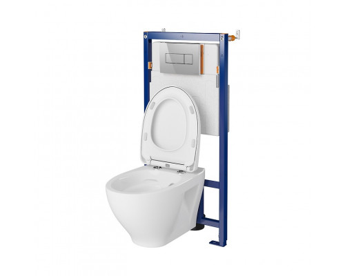 CET В607  ІНСТ СИС-МА TECH LINE OPTI MODUO  CLEAN ON сид.дюр SLIM  WRAP кнопка OPTI  A1 хром блиск