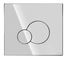 Кнопка BASE CIRCLE    хром блиск