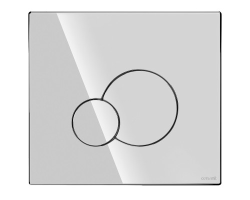 Кнопка BASE CIRCLE    хром блиск