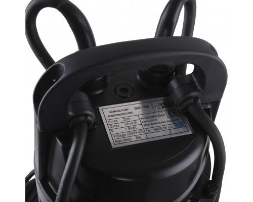 Насос дренажний VOLKS pumpe QDX1500 1,5кВт
