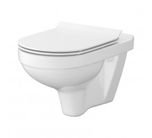 CET 472 ZIP SIMPLE ON  підвісний унітаз в комплекті з кришкою дюропласт SLIM