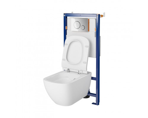 CET В604 ІНСТ СИС-МА TECH LINE OPTI VIRGO  CLEAN ON сид.дюр ліфт  кнопка OPTI  В2 хром блиск