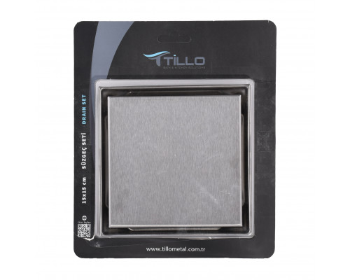 Трап душовий TILLO TM131-15 15х15см