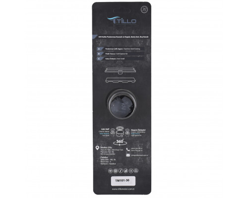 Трап лінійний душовий TILLO TM101-33 30см