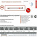 Шланг водяний TUCAI 1/2″x1/2″ ВВ 0,4м TAQ HG-1212-400 200162