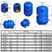 Гідроакумулятор з фіксованою мембраною  24л ZILMET HYDRO-pro 10bar горизонтальний ( 11A0002434 )