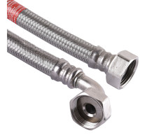 Шланг водяний посилений кутовий TUCAI 3/4″x3/4″ ВВ 0,6м TAQ SUPER CODO HG-3434-600 (201181)
